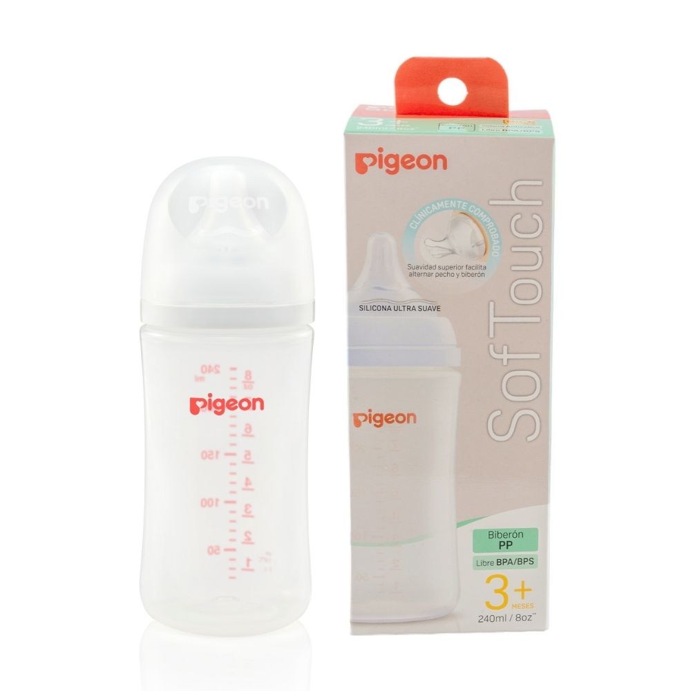 Biberon Peristaltico Boca Ancha Plastico 240 Ml