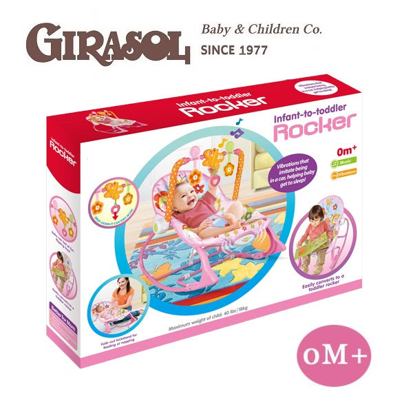 Silla Mecedora Musical Vibradora Coneja 18 Kg