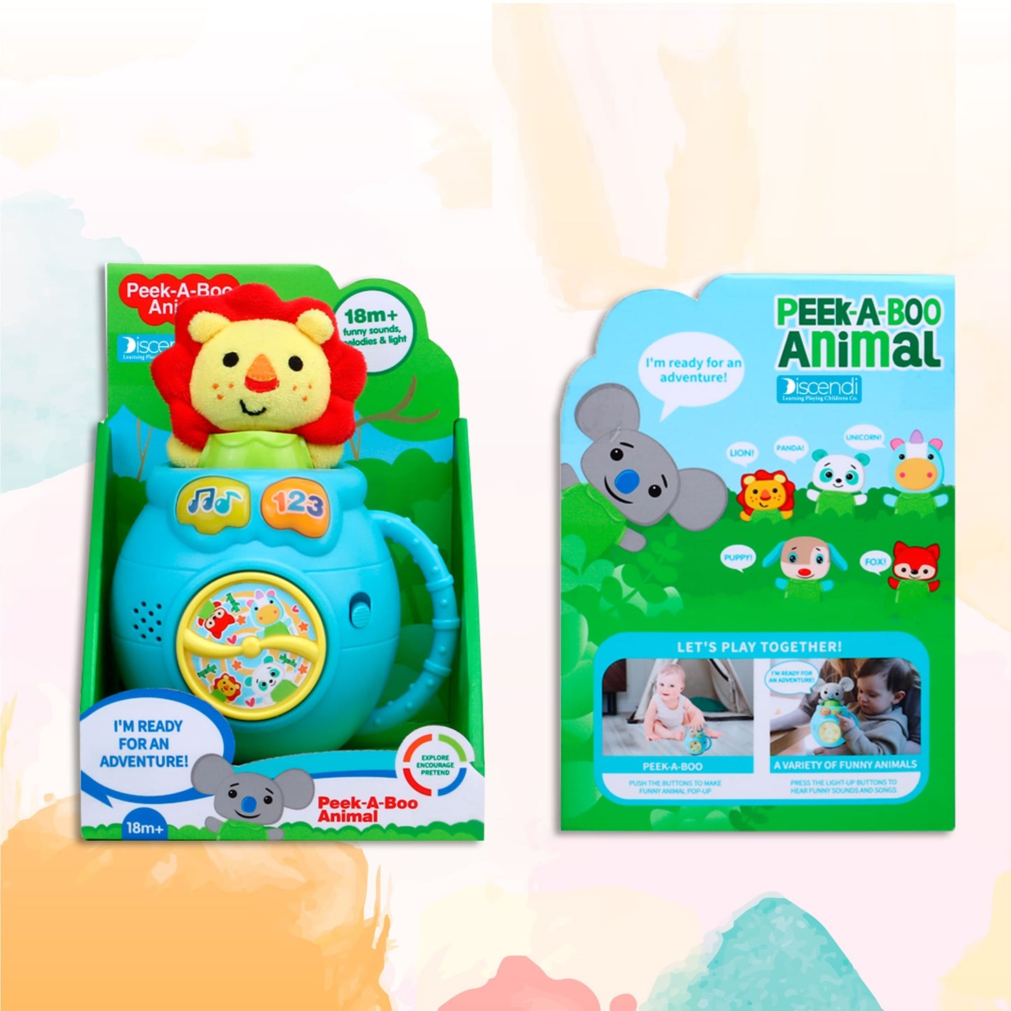 Tazon Interactivo Musical Figura Animales