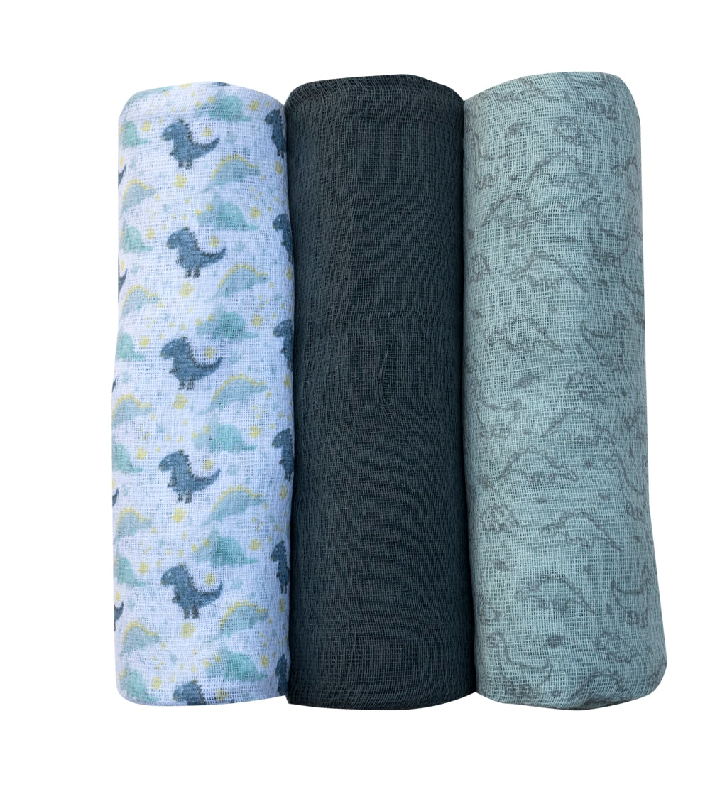 Set Pañales Estampados 100% Algodón Tejidos Reutilizables