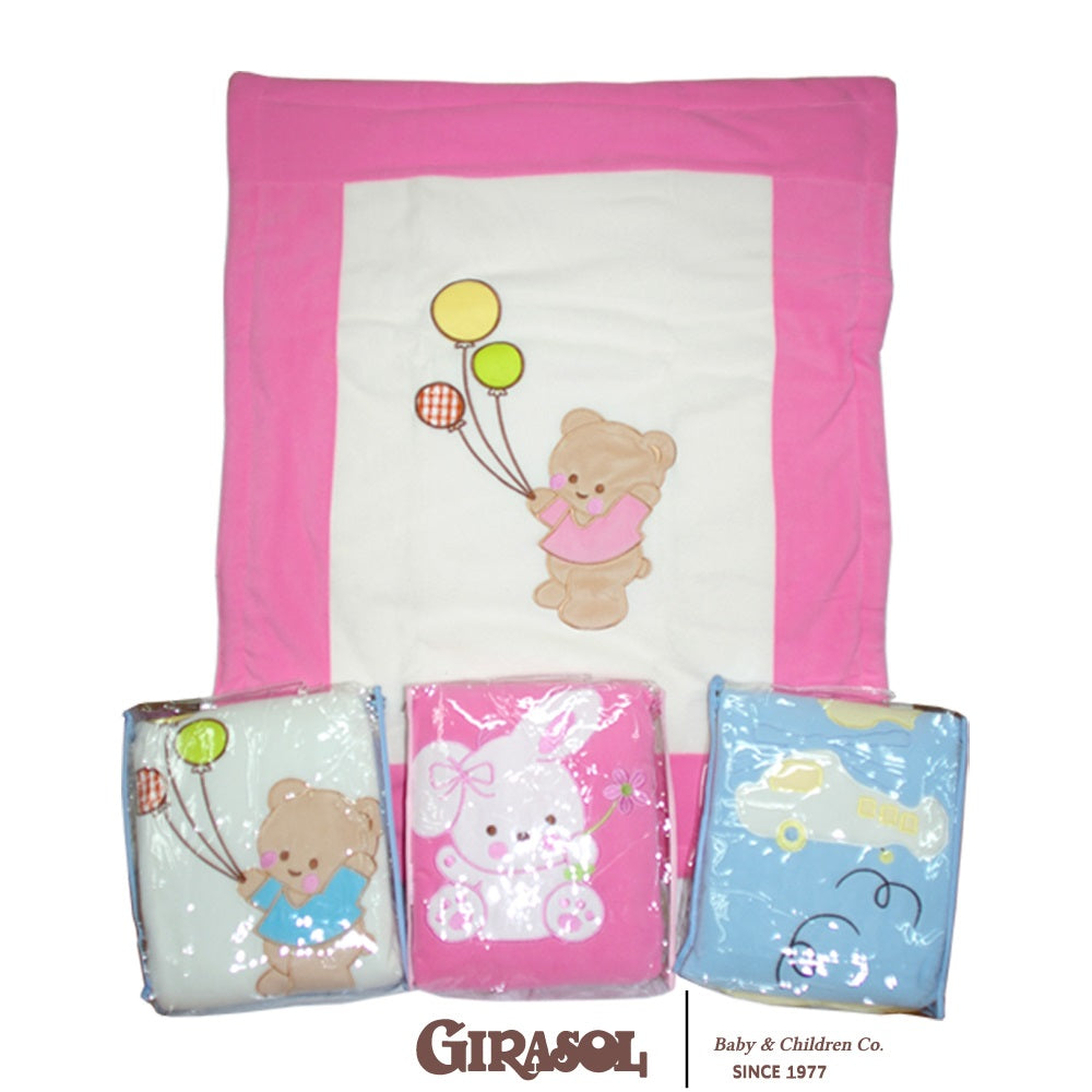 Frazada Fantasía Bebé Figura Bordada