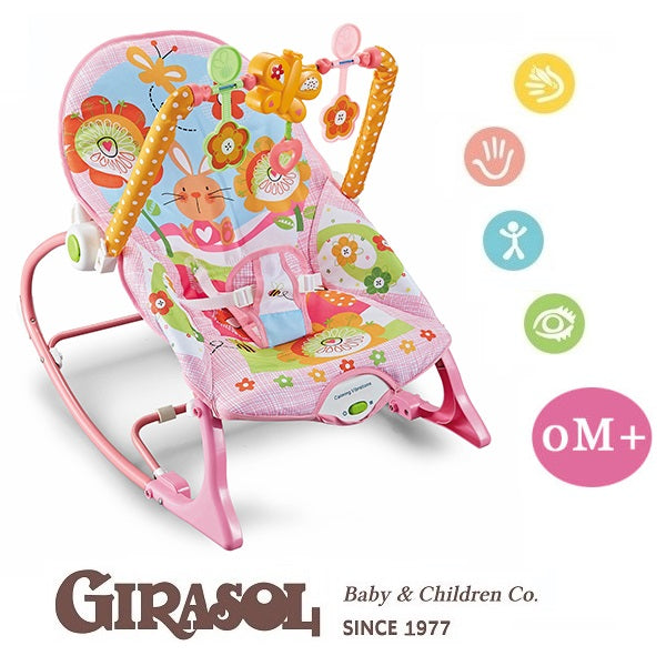 Silla Mecedora Musical Vibradora Coneja 18 Kg