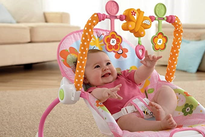 Silla Mecedora Musical Vibradora Coneja 18 Kg