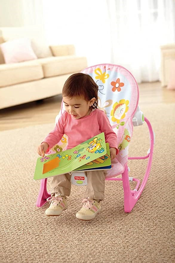 Silla Mecedora Musical Vibradora Coneja 18 Kg