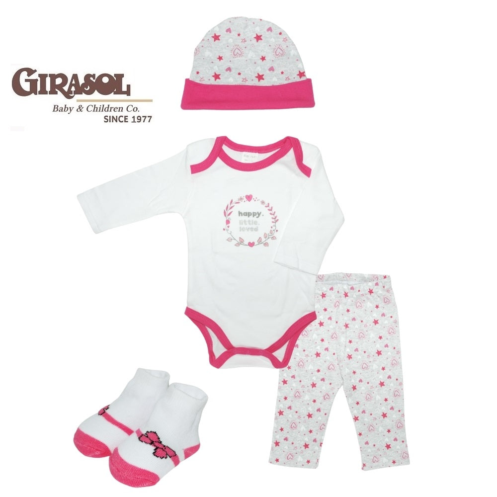 Set Regalo Textil Algodón Diseño Estampado