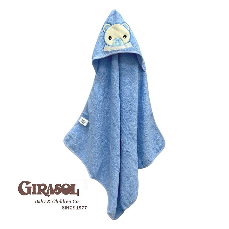 Toalla Capucha Algodón Bordado Animales