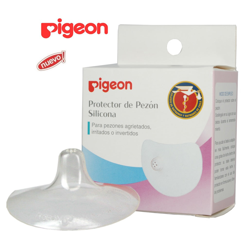 Protector De Pezon Silicona Pigeon