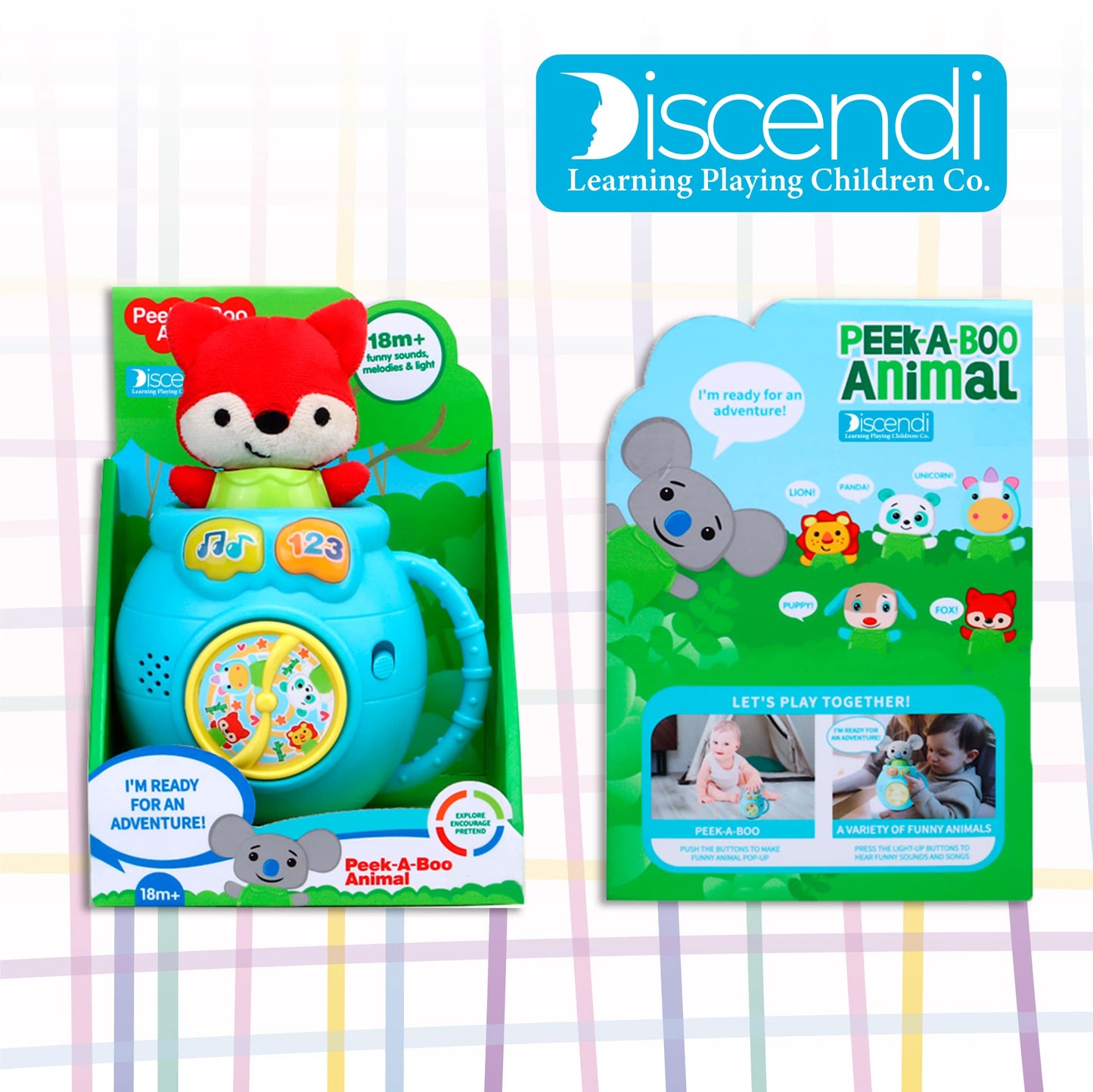 Tazon Interactivo Musical Figura Animales