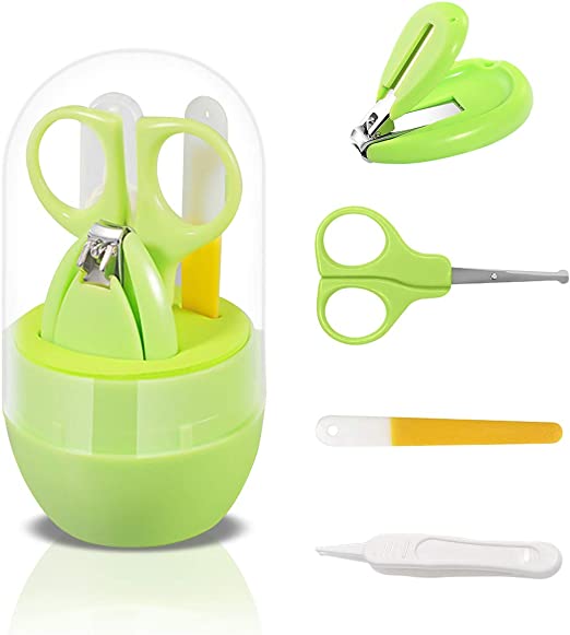 Vaso Compacto Juego Corta Uñas & Lima Bebe