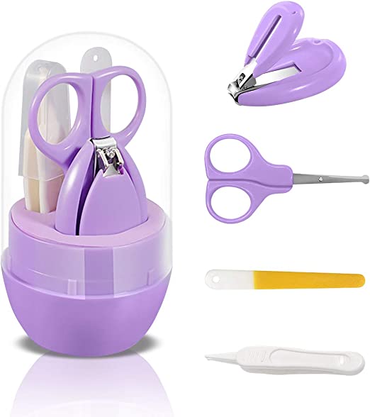 Vaso Compacto Juego Corta Uñas & Lima Bebe