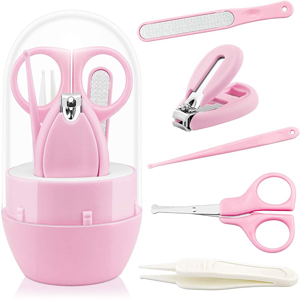 Vaso Compacto Juego Corta Uñas & Lima Bebe
