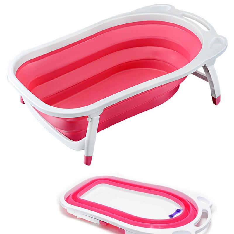 Bañera Plegable Compacta Con Tapón