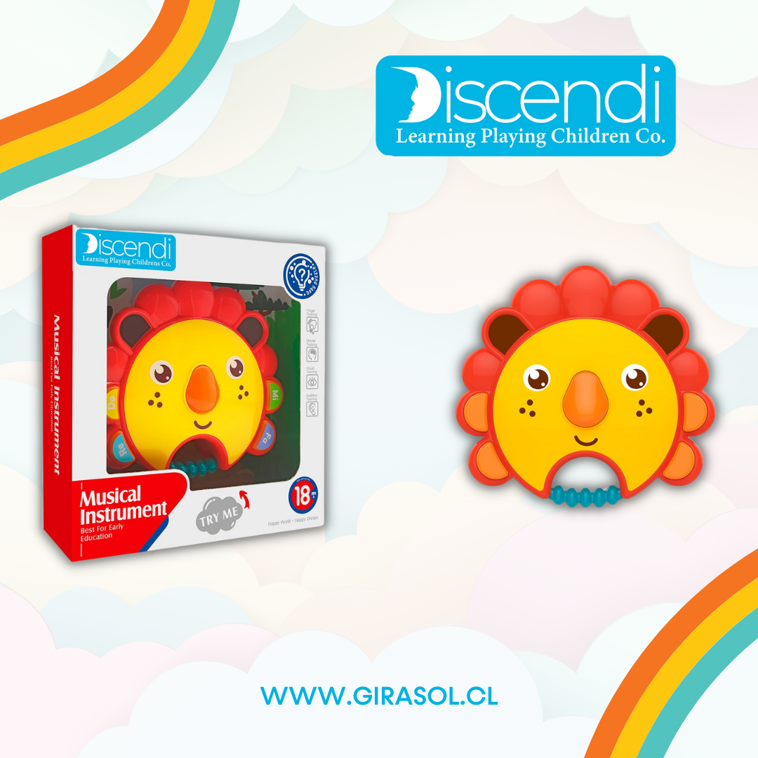 Pianito Musical Compacto Interactivo Figura Animales
