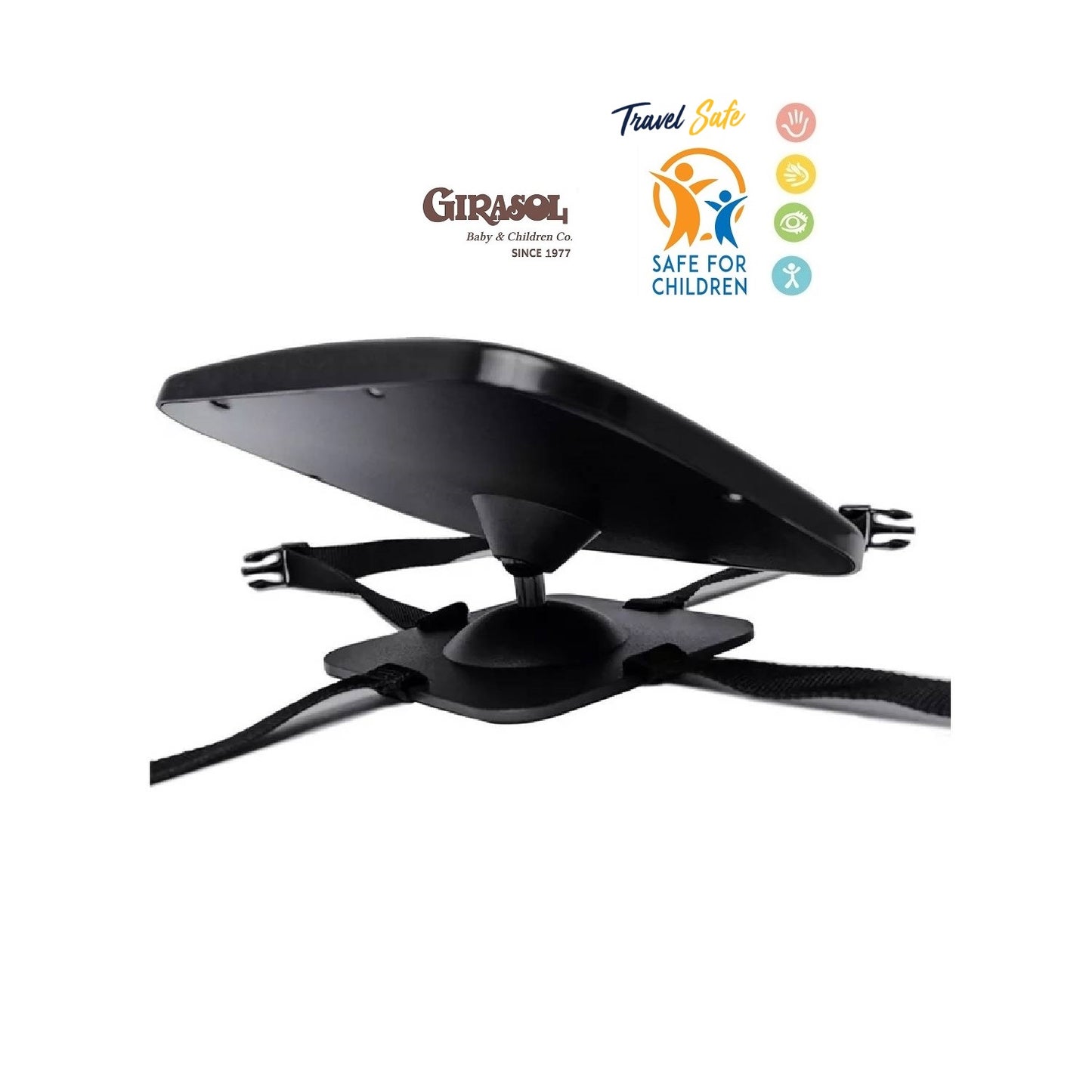 Espejo Retrovisor 360° De Seguridad Infantil Para Auto