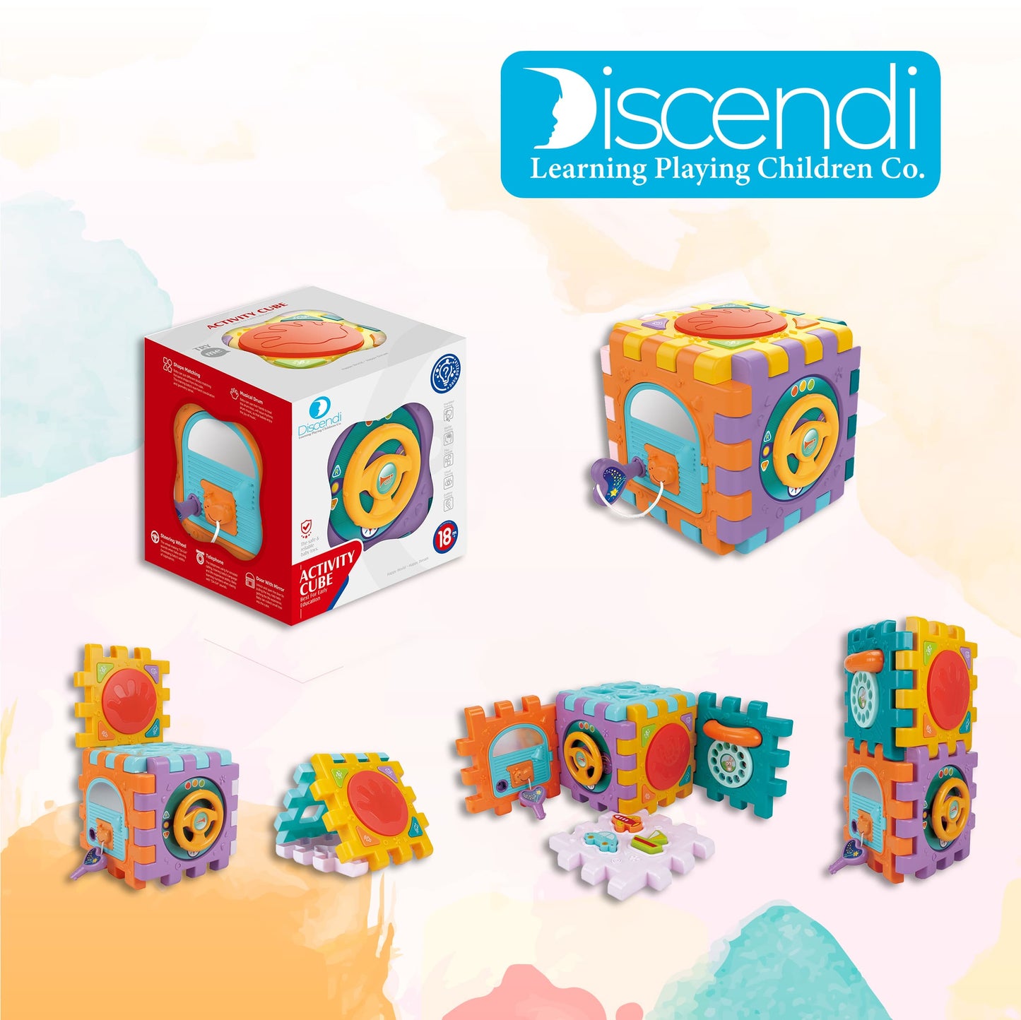 Cubo Interactivo Con Figuras De Encaje Basico (Economico) Y Deluxe (Precio Mas Alto)