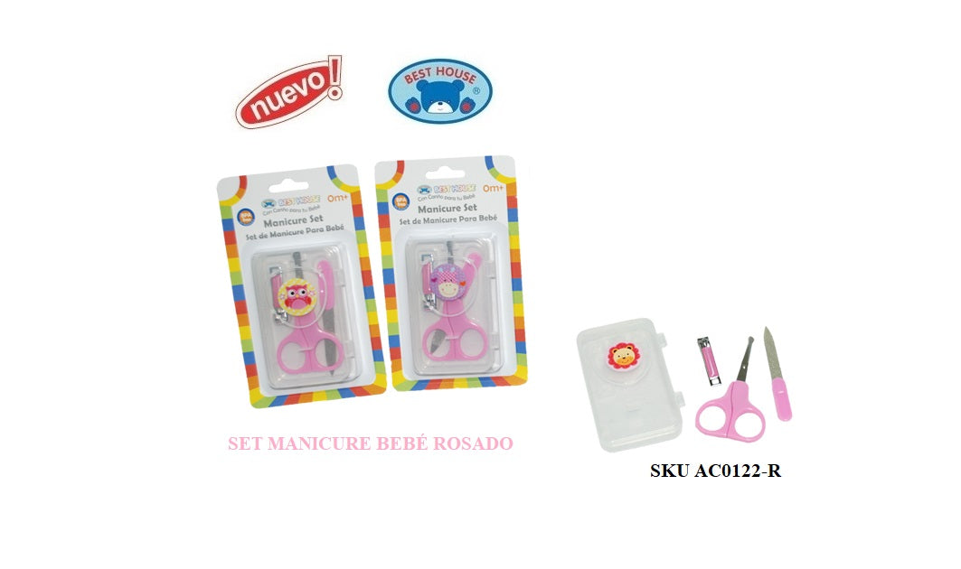 Set Manicure Tijeras Bebe