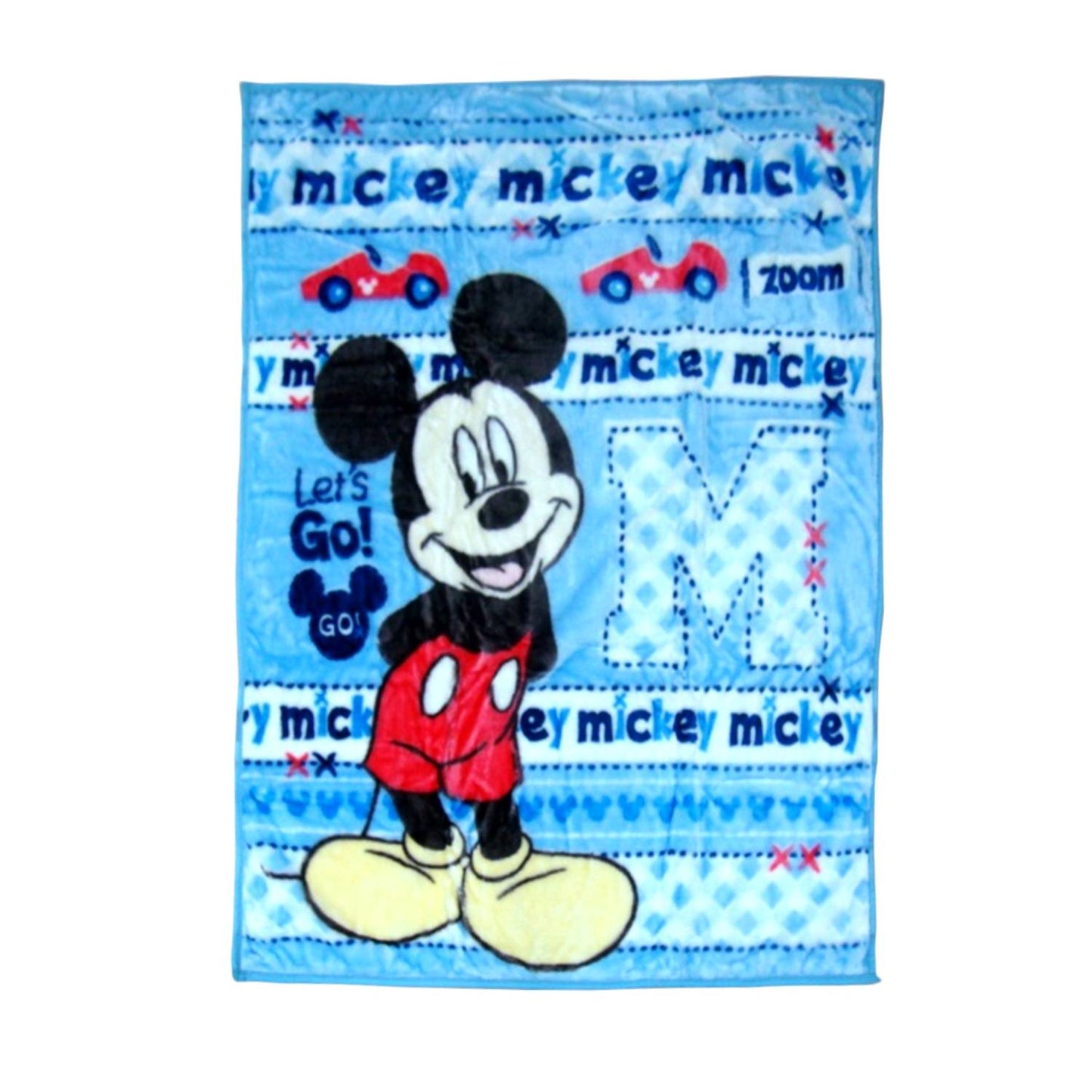 Saco Frazada con Broche Plush Mickey 80x100 cm