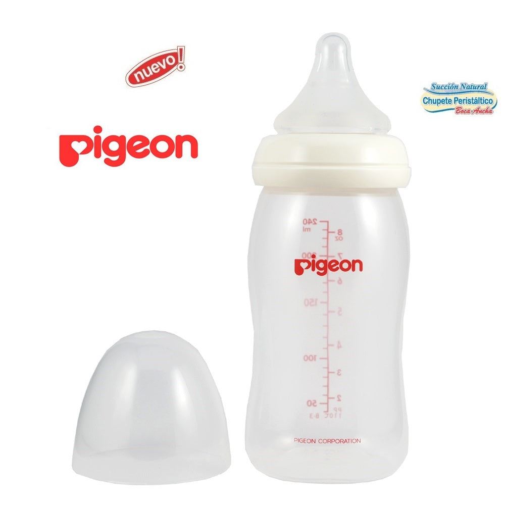 Mamadera Pigeon Pp +3M 240 ml