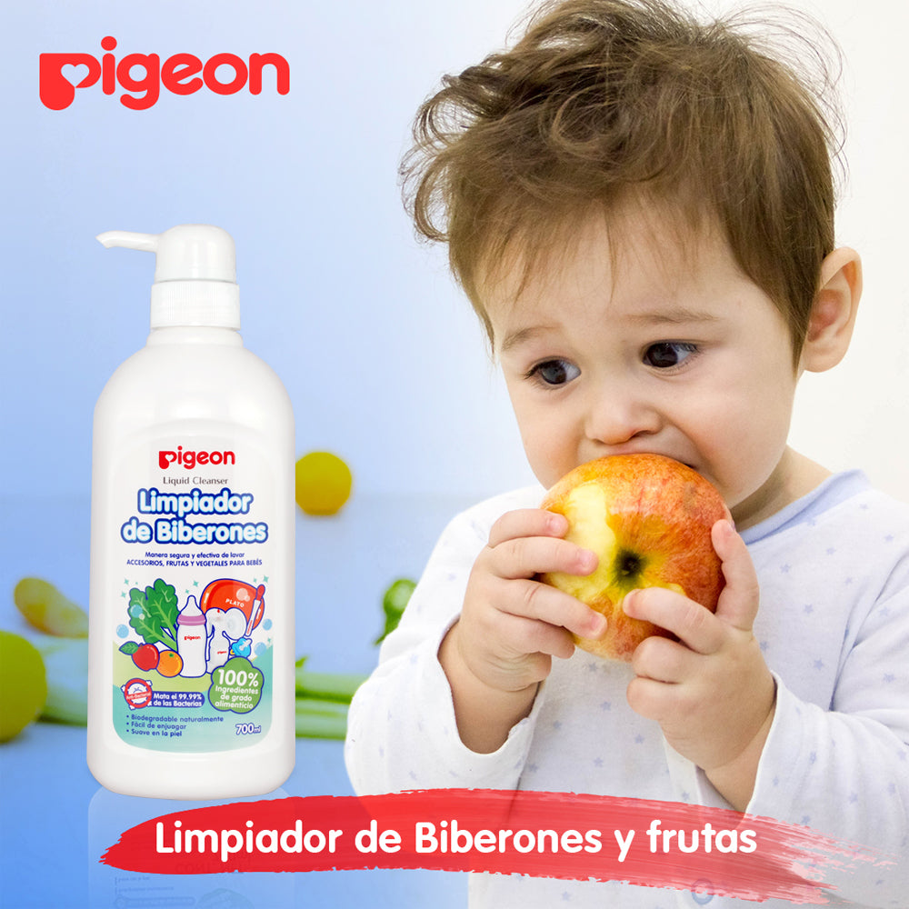 Limpiador Liquido Biberones PIGEON 100% MADE JAPAN