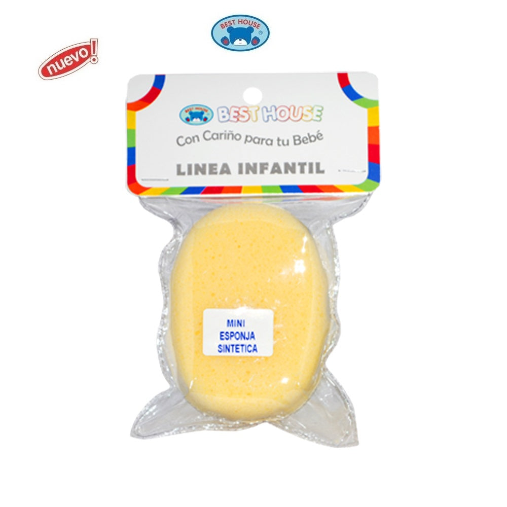 Esponja Mini Sintetica - AMARILLO