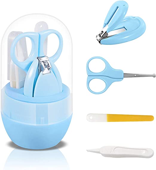 Vaso Compacto Juego Corta Uñas & Lima Bebe