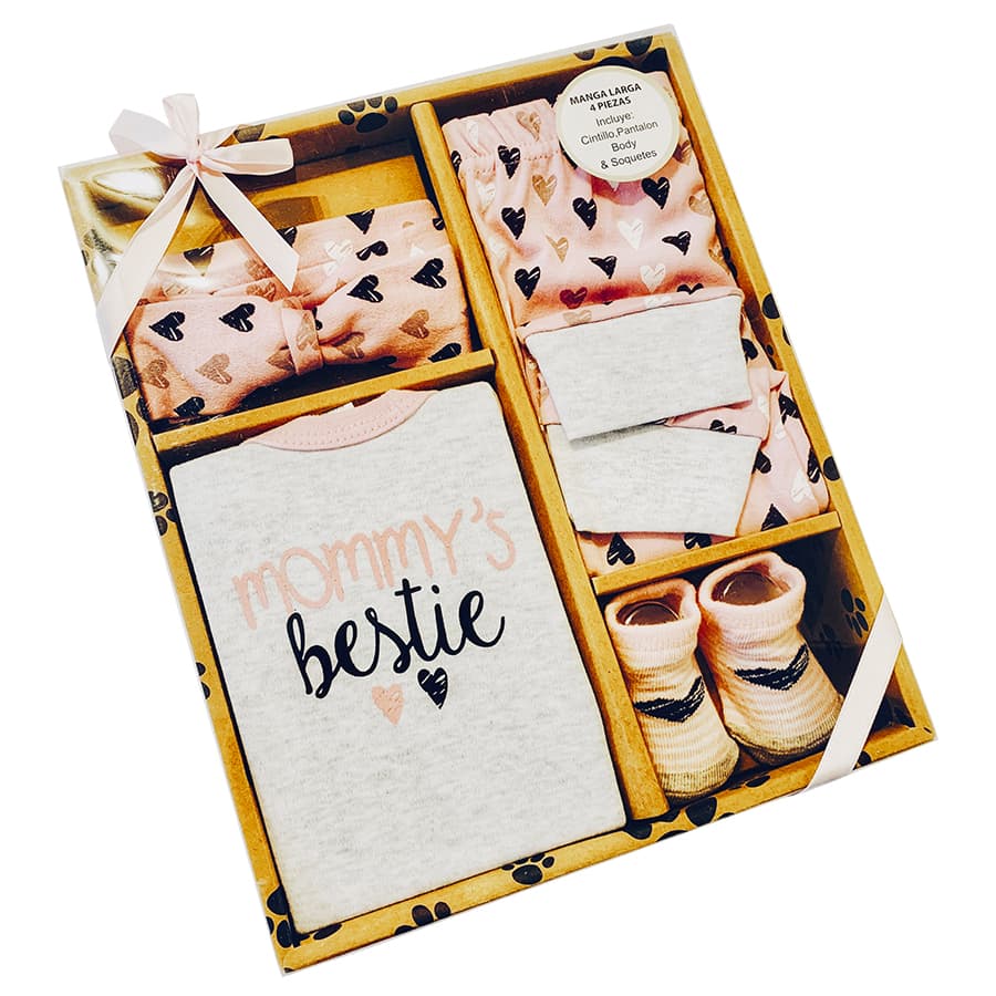 Set De Regalo Ropa Interior Manga Larga 4Pcs
