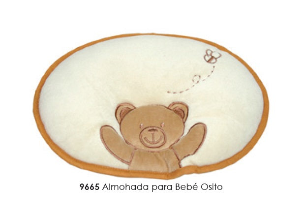 Almohada Bebe Osito - CAFÉ