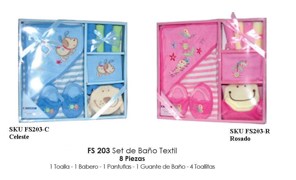 Set De Regalo Baño 8Pcs