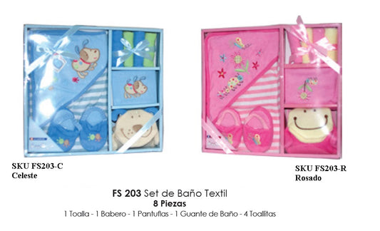 Set De Regalo Baño 8Pcs